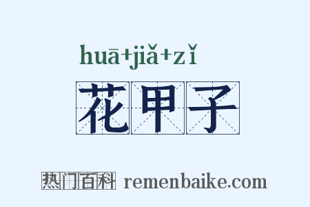 花甲子是什么意思的图片